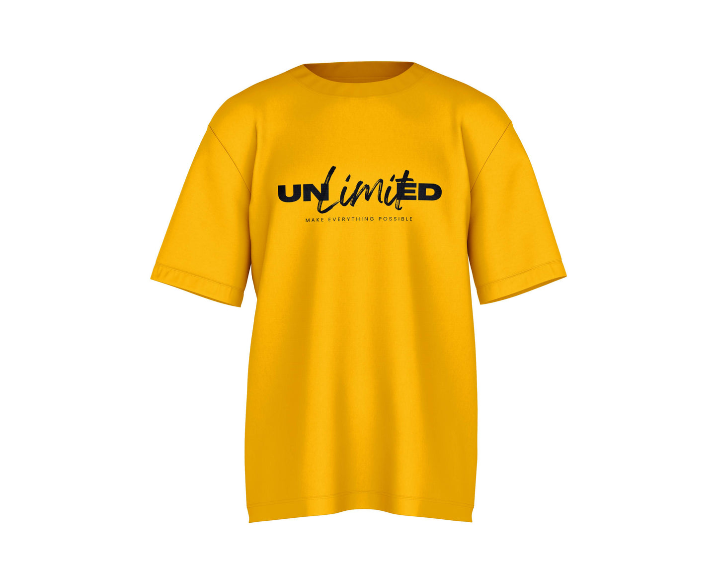 Unlimited Feel Oversized Graphic T-Shirt | Unisex Streetwear