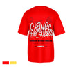 Dont Stop Change the Rules Oversized Graphic T-Shirt
